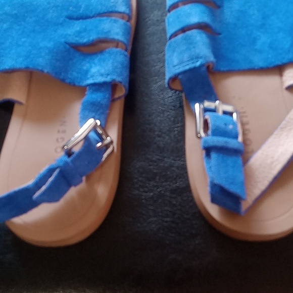 Halogen, blue suede sandals, size 5 M, Sale! 2 for $20.00! - Picture 6 of 8